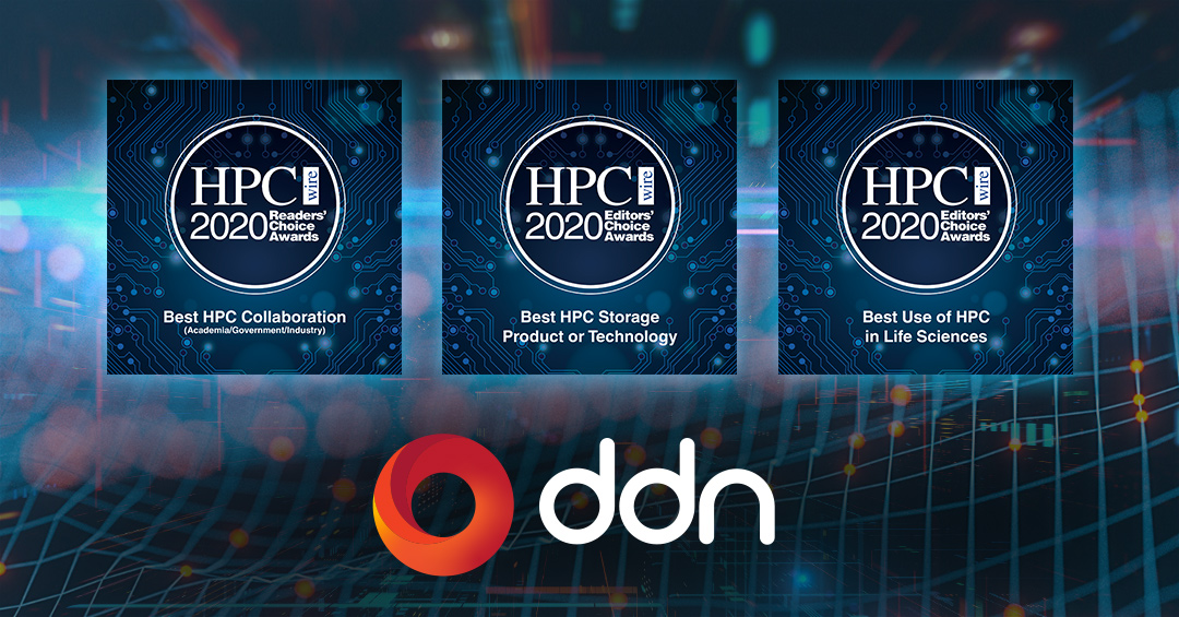 DDN、HPC分野の専門誌 HPCwireの賞を複数受賞